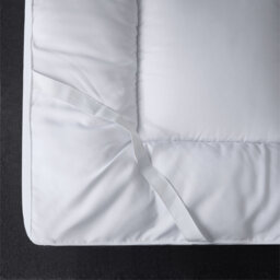 4 Inch Super Soft Hypoallergenic Mattress Topper - White / 180cm - thumbnail 5