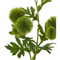 Set of 3 Green Globe Thistle Artificial Flower Sprays 560mm - Green