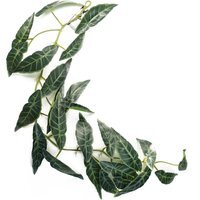 Artificial Hanging Trailing Dark Green Leaf Plant - Green
