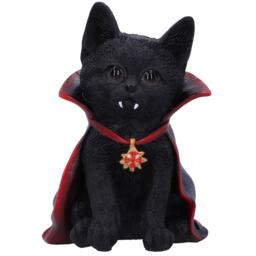 Count Catula Vampire Cat Figurine 15.5cm - Black - thumbnail 2