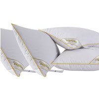 Grey Shredded Supersoft Goose Feather and Down Pillows - Grey / 4 - image 1