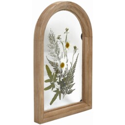Botanical Dried Flowers Arch Wall Art - Wood - thumbnail 5