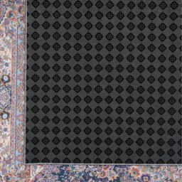 Purple Mandala Washable Rug - Navy Blue Red / 80cm x 150cm (Small) - thumbnail 2