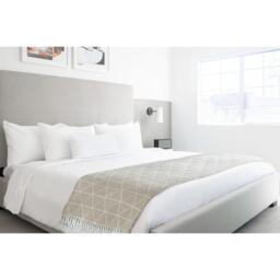 Zahra Blanket Throw - Natural / 178x254cm - thumbnail 3