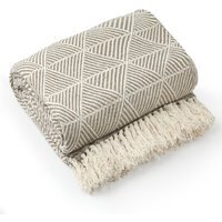 Zahra Blanket Throw - Natural / 178x254cm