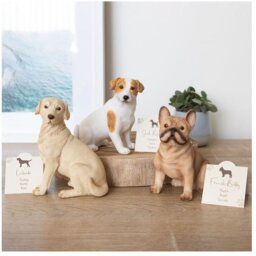 French Bulldog Resin Ornament Playful and Sociable - Brown - thumbnail 4