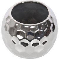 Retro Disco Ball Flower Vase - Silver - thumbnail 1