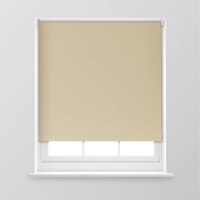 A.Unique Home Premium Trimmable Thermal Blackout Roller Window Blind - Natural / 60cm x 170cm