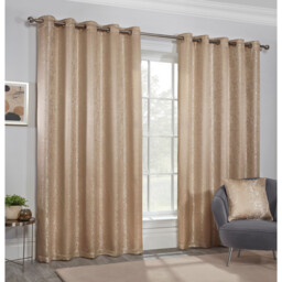 Serene Jacquard Curtain  - Champagne / 168cm / 229cm - thumbnail 2