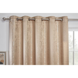 Serene Jacquard Curtain  - Champagne / 168cm / 229cm - thumbnail 3