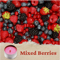 10pk Scented Tea Lights Candles - Red