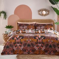 Kaihalulu Jungle Reversible Duvet Cover Set - Cocoaberry / Double - image 1