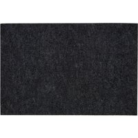 Filta Dark Grey Textured Doormat - Grey