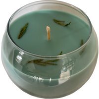 Pine Scented Organic Wax Bowl Candle - Green - image 1