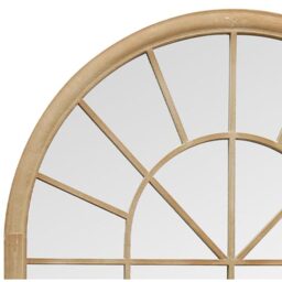 Somerley Large Country Arch Outdoor Garden Mirror 180cm - Sand - thumbnail 3