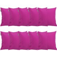 "Premium 18"" Centre Join Garden Scatter Cushion - Pink / 10"