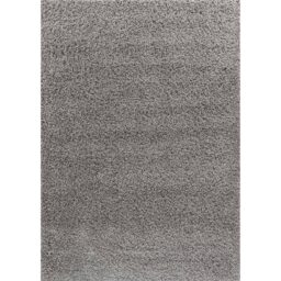 Desire Rugs Plain Living Room Fluffy Shaggy Area Rugs - Grey / 120x120 - thumbnail 5