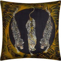 Leopardis Trio Outdoor Cushion Cover - Black/Gold