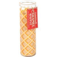 Caramel Waffle Scented Tube Candle Sweet Breakfast Aroma Burn - Yellow