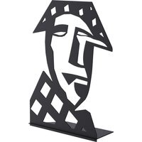 Max Modern Metal Art Home Decorative Ornament - Black - Black - thumbnail 1