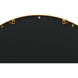 Circulus Metal Frame Round Garden Mirror - Gold / 100cm - thumbnail 4