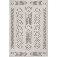 Tribal Pattern Area Rug - Cream / 120cm x 170cm - image 1