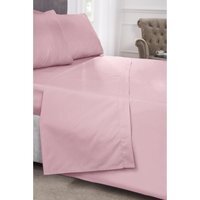 Percale V Shape Pillowcase - Pink