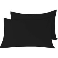Basics Pillowcase Pair - Black