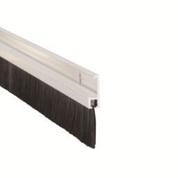 Stormguard Draught Excluder Metal Door  Garage Brush Seal Aluminium 914mm - Grey - thumbnail 3