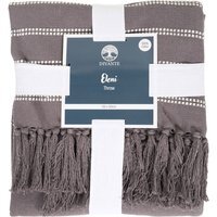 Eleni Tassel Throw - Charcoal - image 1