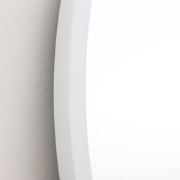 Wide Metal Arch Mirror  - White - thumbnail 4