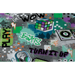 Graffiti DJ Duvet Set - thumbnail 2
