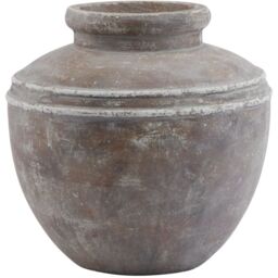 Artisan Urn Water Pot For Indoor And Outdoor Decor - Brown - thumbnail 3