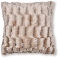 Soft Snug Fur Cushion - Natural - thumbnail 1