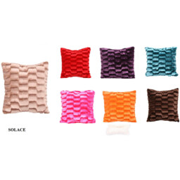 Soft Snug Fur Cushion - Natural - thumbnail 2