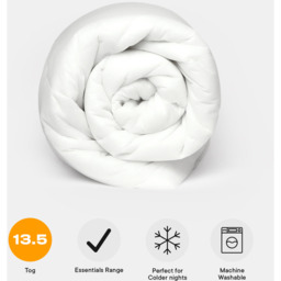 Summer 7.5 Tog Duvet Quilt - White / 13.5 / King size - thumbnail 5