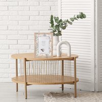 Floral Linen Wooden Frame - 6 x 4 inch