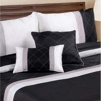Monaco Cushion Cover (43x43cm) - Black