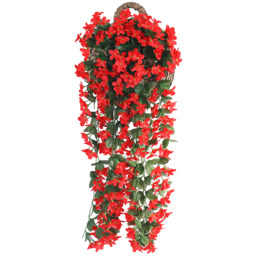 Decorative Artificial Hanging Violet - Red - thumbnail 2
