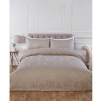 Penelope Jacquard Duvet Set - Champagne / Double - thumbnail 1