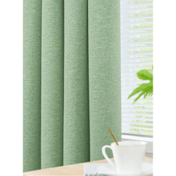Dusk Blackout Thermal Curtains - Green / 137cm / 168cm - thumbnail 4