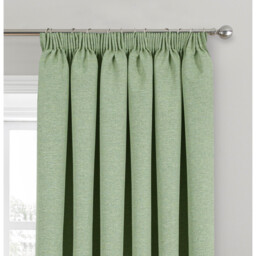Dusk Blackout Thermal Curtains - Green / 137cm / 168cm - thumbnail 2