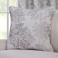 Juniper Jacquard Cushion - Silver - image 1