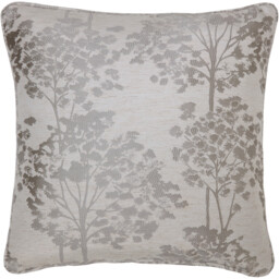 Juniper Jacquard Cushion - Silver - thumbnail 2