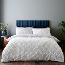 Artemis Duvet Set - Grey / Single - thumbnail 2