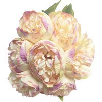 .Artificial Peony Bouquet  - Peach/Pink