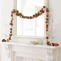 Artificial Ombre Sola Flower Garland Decoration L90cm - Pink - thumbnail 3