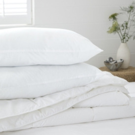 The White Company Ultimate Down-Like Pillow - Medium/Firm, No Colour, Size: Super King