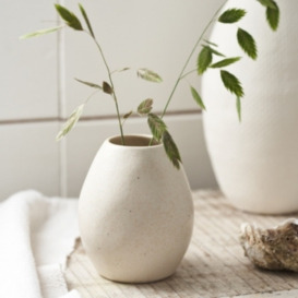 Lilington Ceramic Bud Vase, Natural, One Size