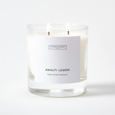 Amalfi Lemon 2 Wick Candle - Fresh and Uplifting Scent - image 1